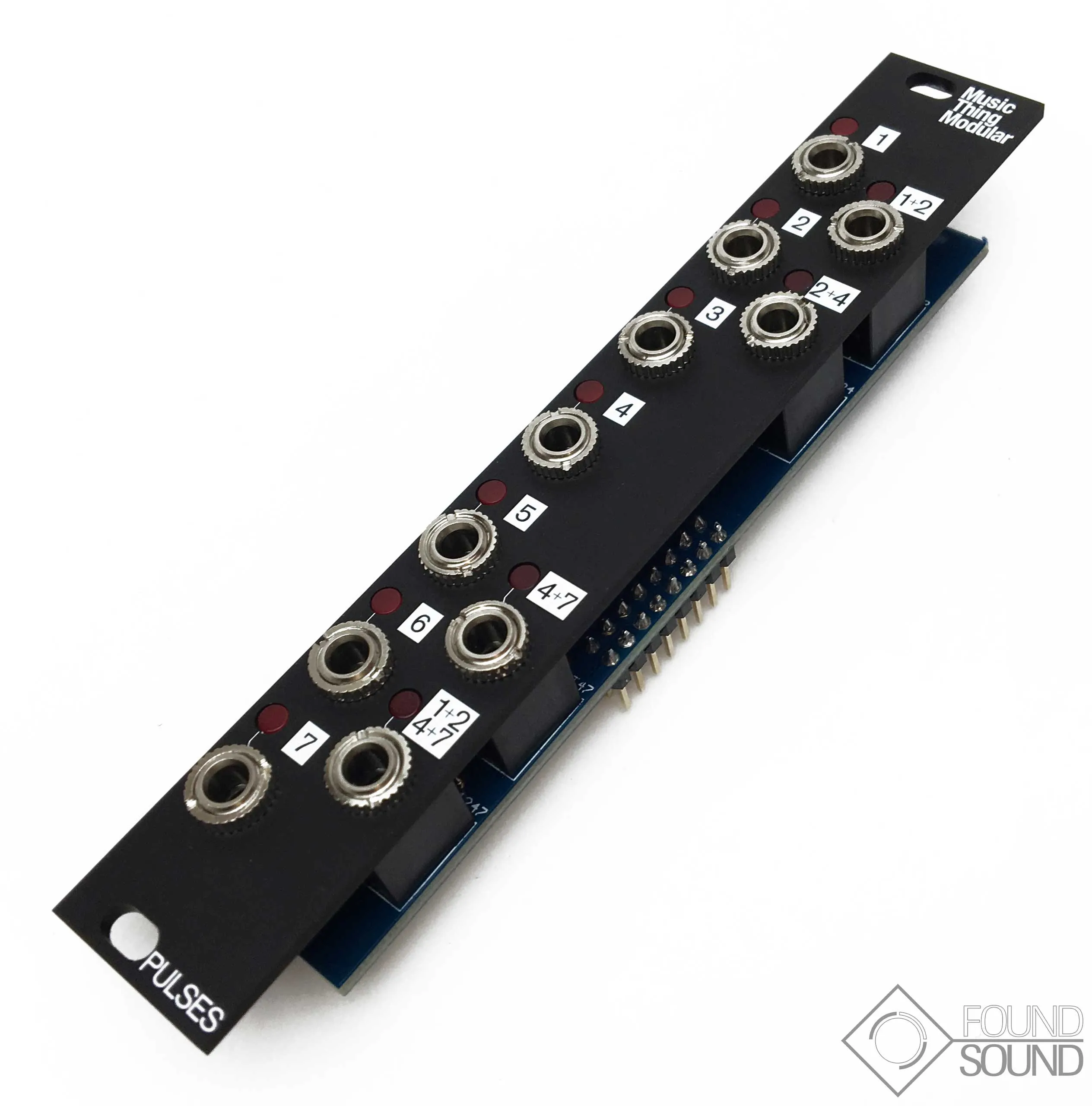 Music Thing Modular Turing Machine Pulses MkII Expander Black