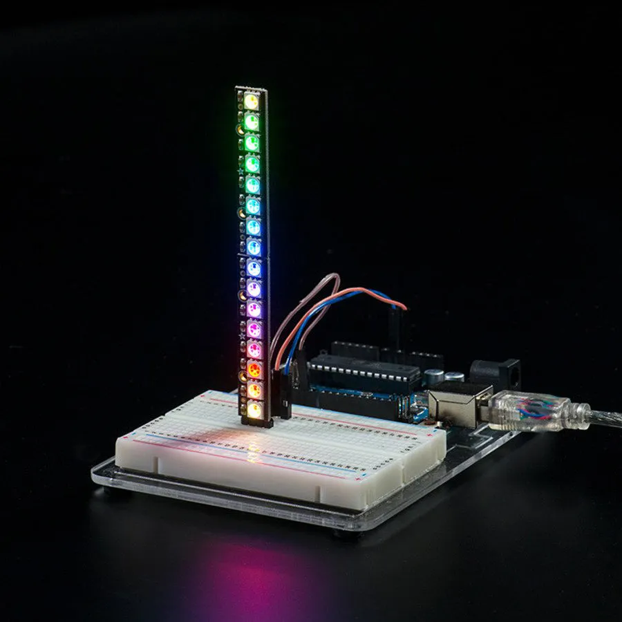 NeoPixel Stick - 8 x 5050 RGB LED with Integrated Drivers