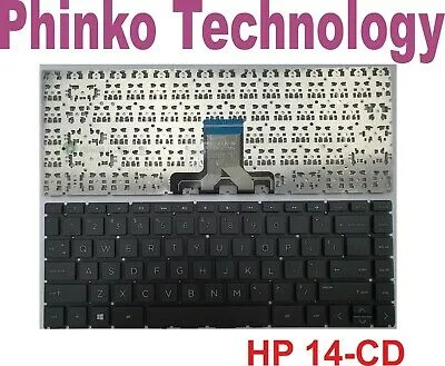 NEW Keyboard for HP Pavilion X360 14-cd Series Black ( no backlit )