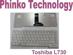 NEW Keyboard for Toshiba L730 L735 L600 L630 L640 Series White