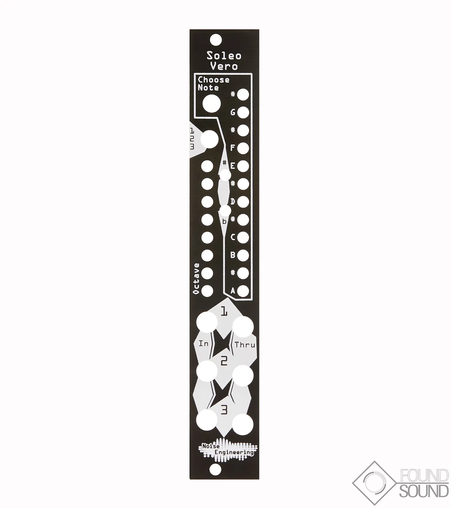 Noise Engineering Soleo Vero Black/ Blind Panel