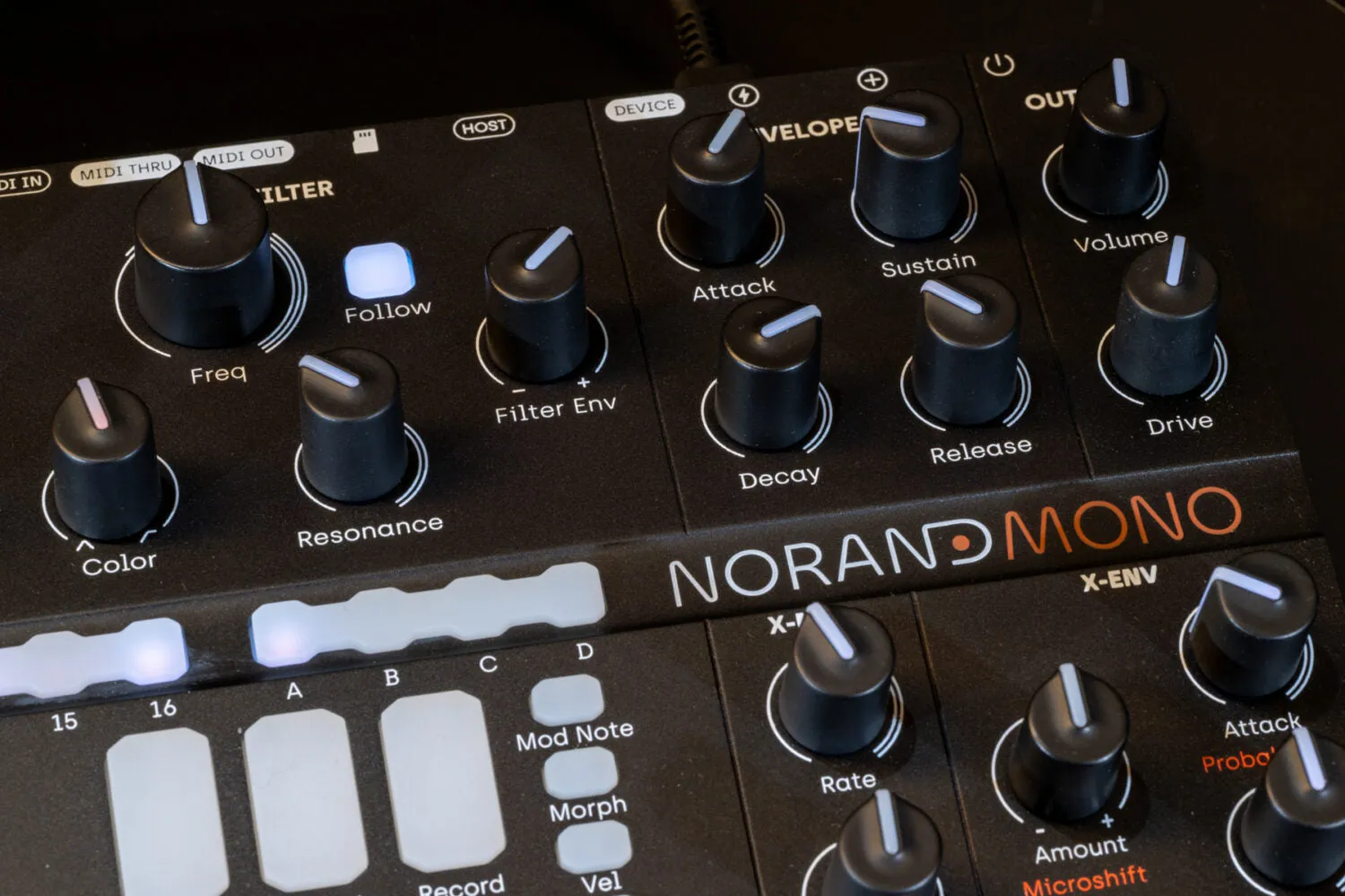 Norand Mono Mk2 Analogue Desktop Synthesizer