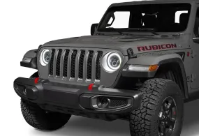 ORACLE 7" HIGH POWERED LED HEADLIGHTS (PAIR) - Black Bezel for 18-up Jeep Wrangler JL & 20-up Gladiator JT
