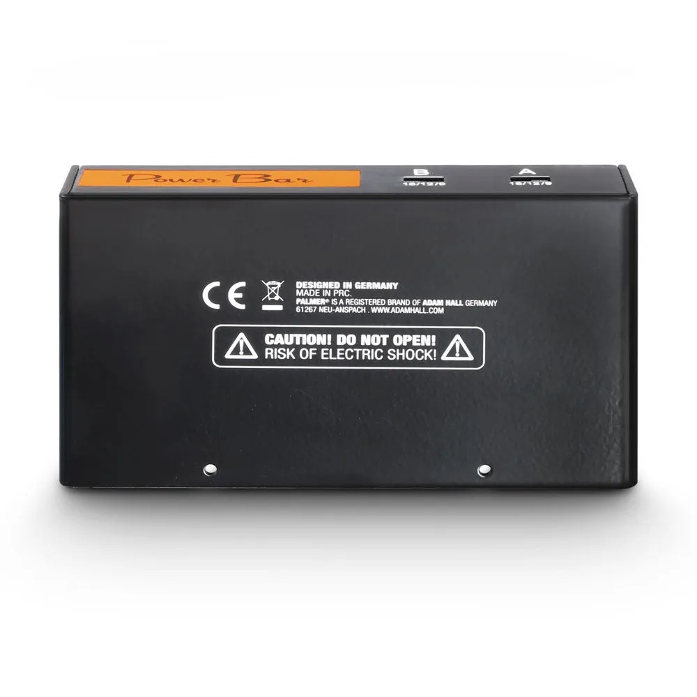 Palmer PAL-PWT08 Universal Pedalboard Power Supply - 8 Outputs