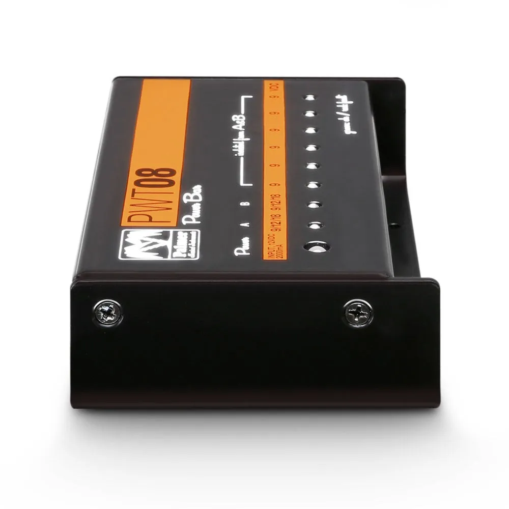 Palmer PAL-PWT08 Universal Pedalboard Power Supply - 8 Outputs