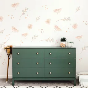 Peppy Lu Nursery Wall Decals Set - Meadow Floral (Large)
