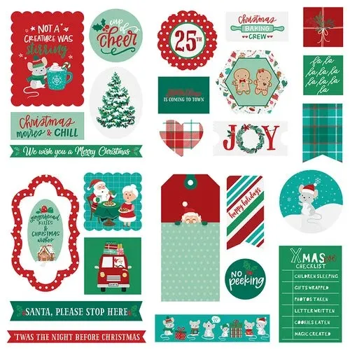 Photo Play Paper - Not A Creature Was Stirring Collection - Ephemera