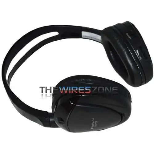 Planet Audio PHP22 Black Single Channel Infrared Wireless Headphones