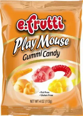 Play Mouse Gummi Candy Bags