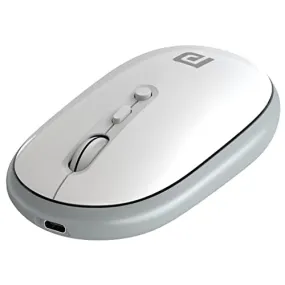 Portronics Toad II Bluetooth Mouse, with Bluetooth 5.0 & 2.4 Ghz Dual Wireless Connectivity, Rechargeable, Adjustable DPI up to 1600