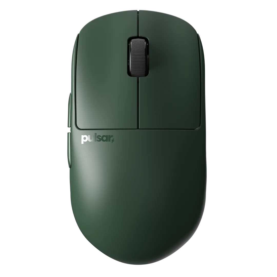 Pulsar X2H Mini Wireless Gaming Mouse - Green Founders Edition (4K Dongle Included)