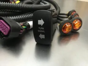 "EURO TAIL-LIGHT" PLUG AND PLAY TURN SIGNAL KIT FOR 2016 AND 2017 POLARIS GENERAL