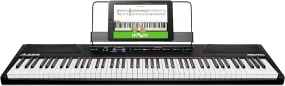 Recital – 88 Key Digital Piano Keyboard with Semi Weighted Keys, 2x20W Speakers, 5 Voices,