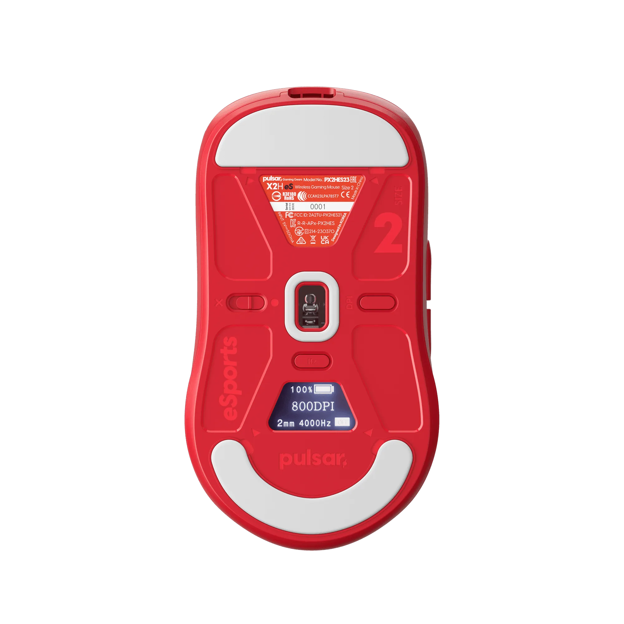 [Red Edition] X2H eS Gaming Mouse