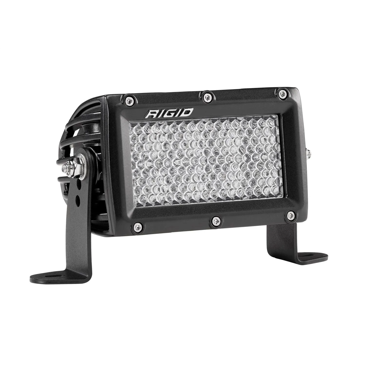 RIGID E-Series PRO LED Light Diffused Lens 4 Inch Black Housing