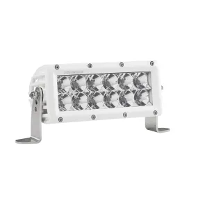RIGID E-Series PRO LED Light Flood Optic 6 Inch White Housing