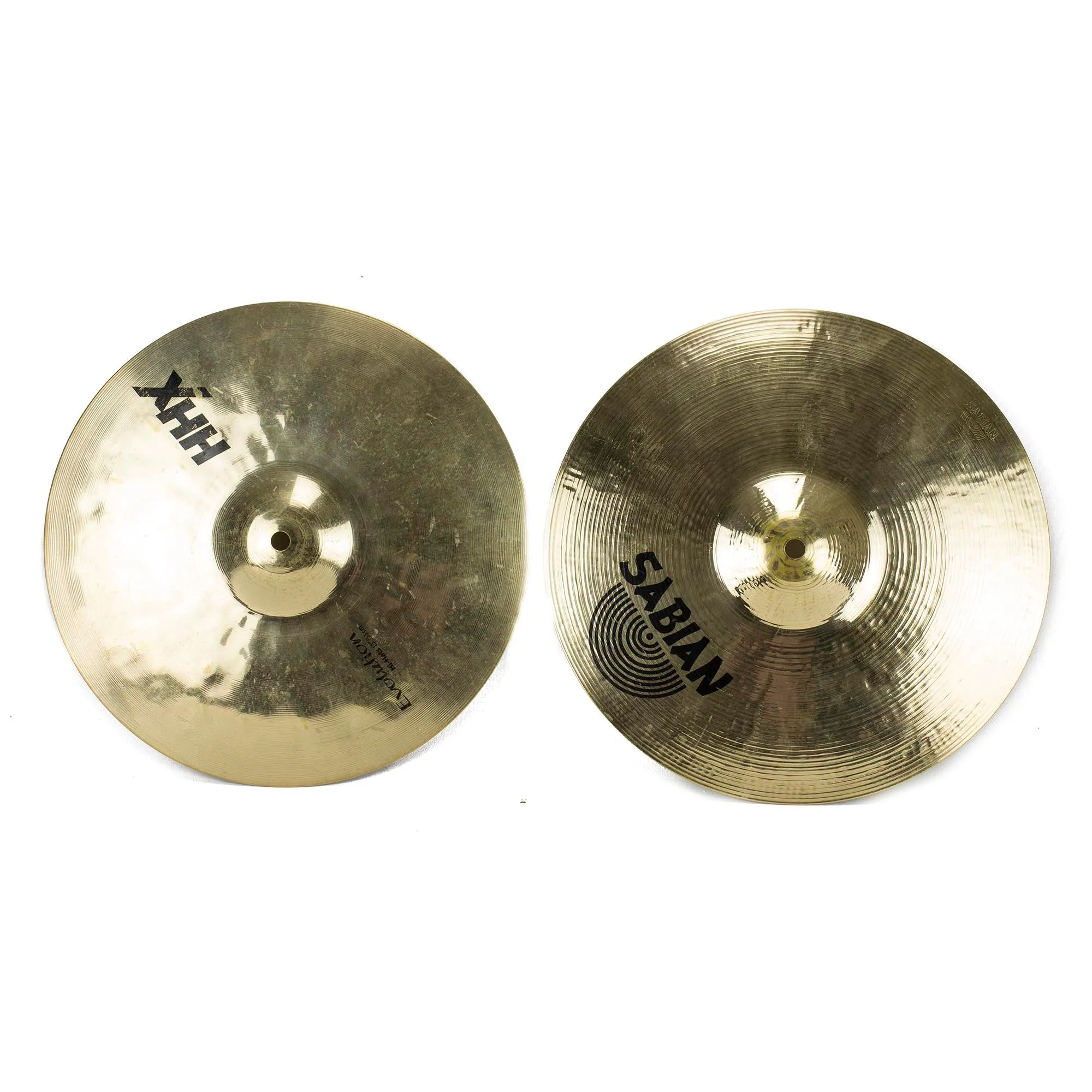 Sabian 13" HHX Evolution Hi Hats - Pair - Used