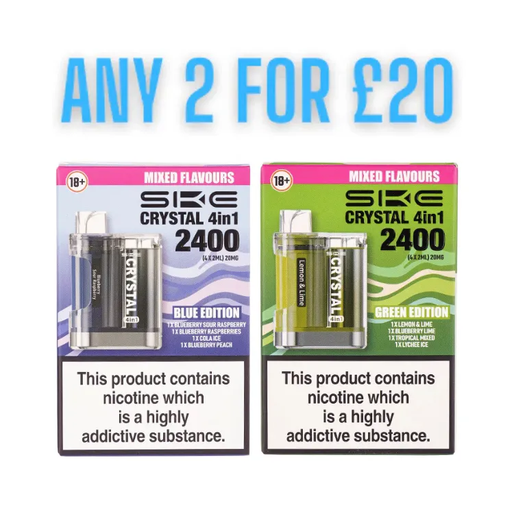 SKE Crystal 4-in-1 Disposable Pod Kit