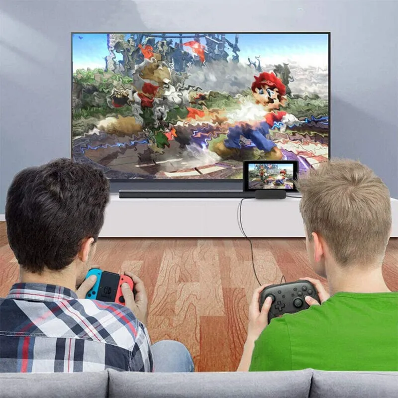 SMAXPro™ Nintendo Switch HDMI Docking Station: Charging Stand 4K TV