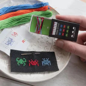 Space Invaders Cross Stitch RGB