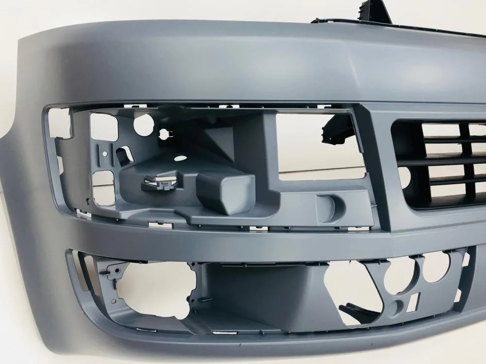 T5.1 Front & Rear Smooth Primed Bumpers, Lower Spoiler, Grille, DRL Kit, Fog Kit 10 -15