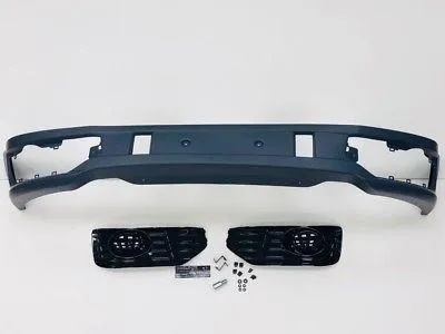 T5.1 Front & Rear Smooth Primed Bumpers, Lower Spoiler, LED Fog Kit 10 -15 NEW
