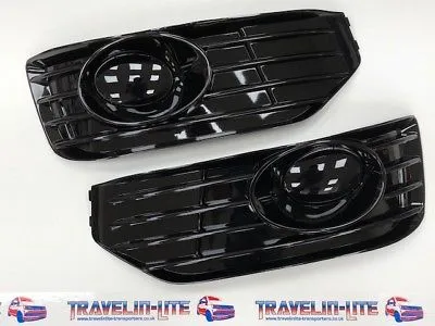 T5.1 Front & Rear Smooth Primed Bumpers, Lower Spoiler, LED Fog Kit 10 -15 NEW