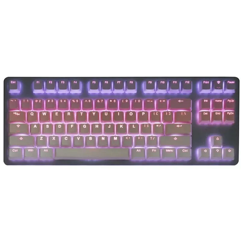 Tai-Hao Sakura PBT Shine-Through Keycap Set