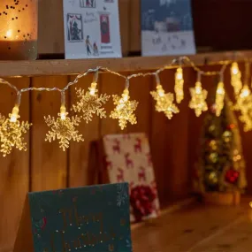Three Kings SnoFlake 20 String Lights