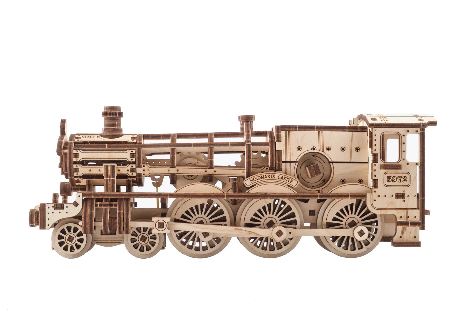 Ugears Harry Potter Series - Hogwarts™ Express Train ★Mechanical 3D Puzzle Kit Model Toys Gift Present Birthday Xmas Christmas Kids Adults