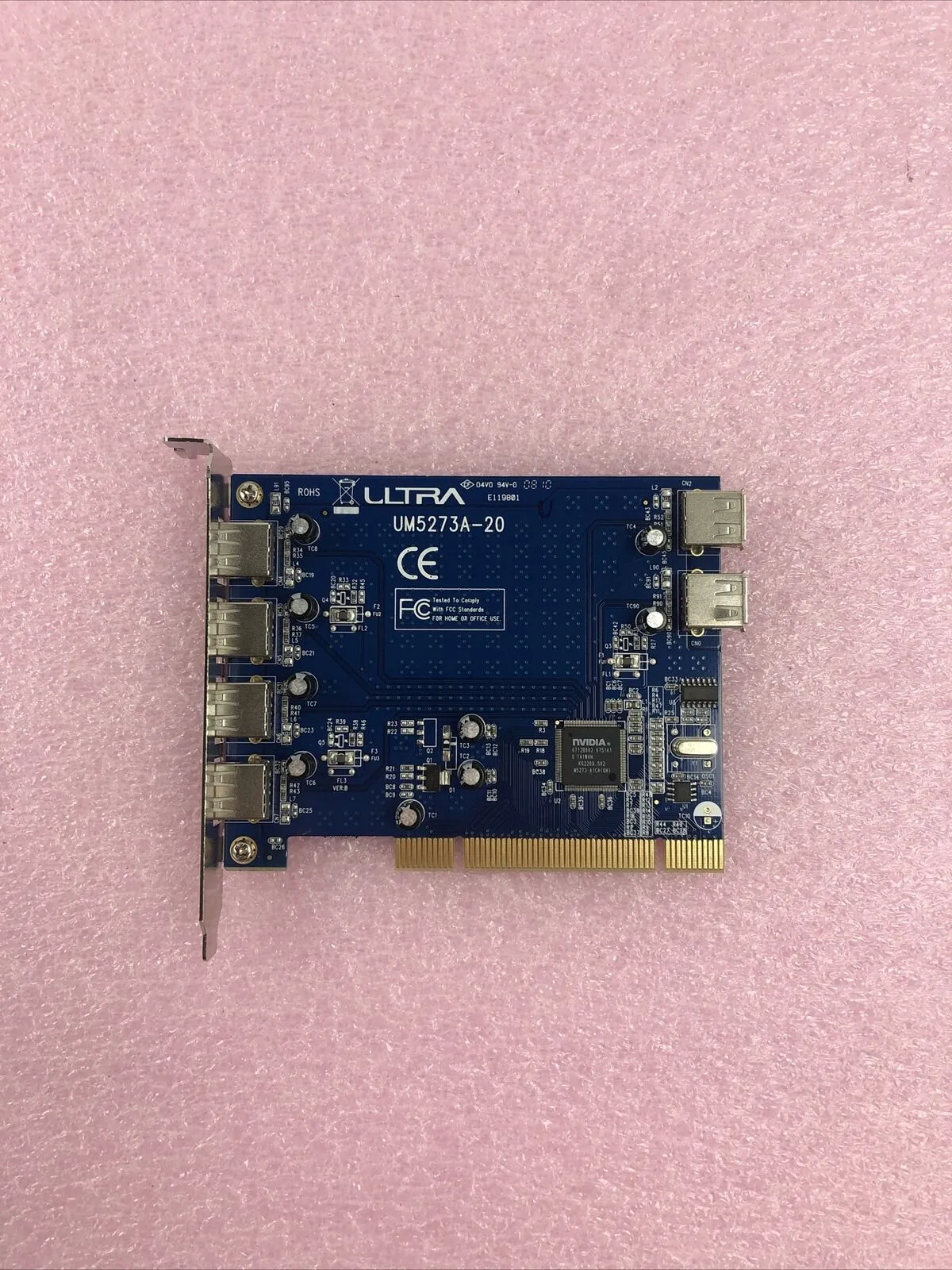 Ultra UM5273A-20 6x USB PCI Card
