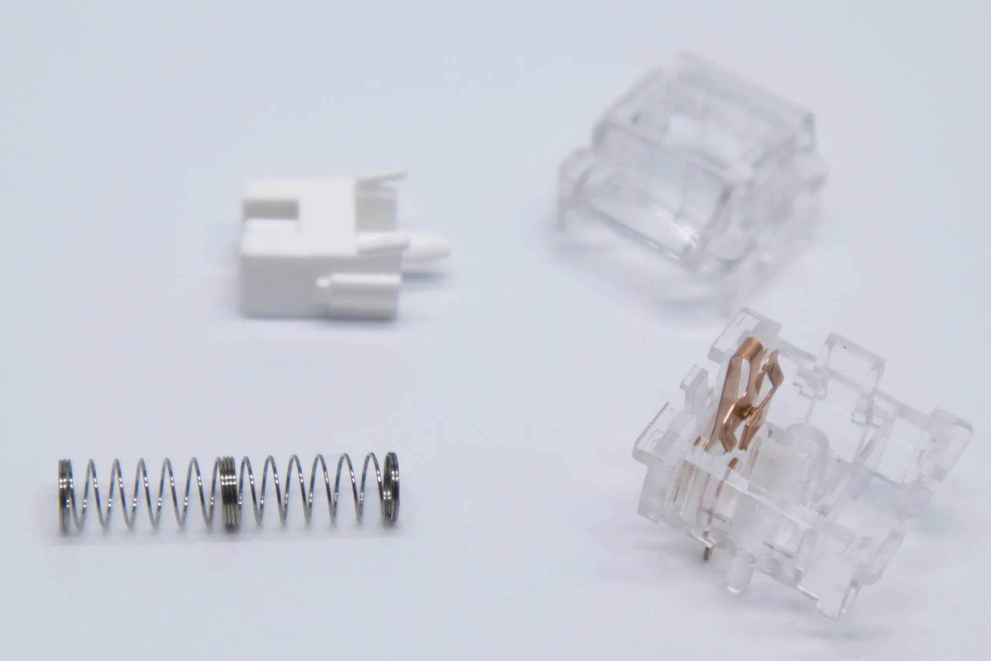 Upgrade Keyboards Crystal Iceberg Enthusiast Switches - DRY