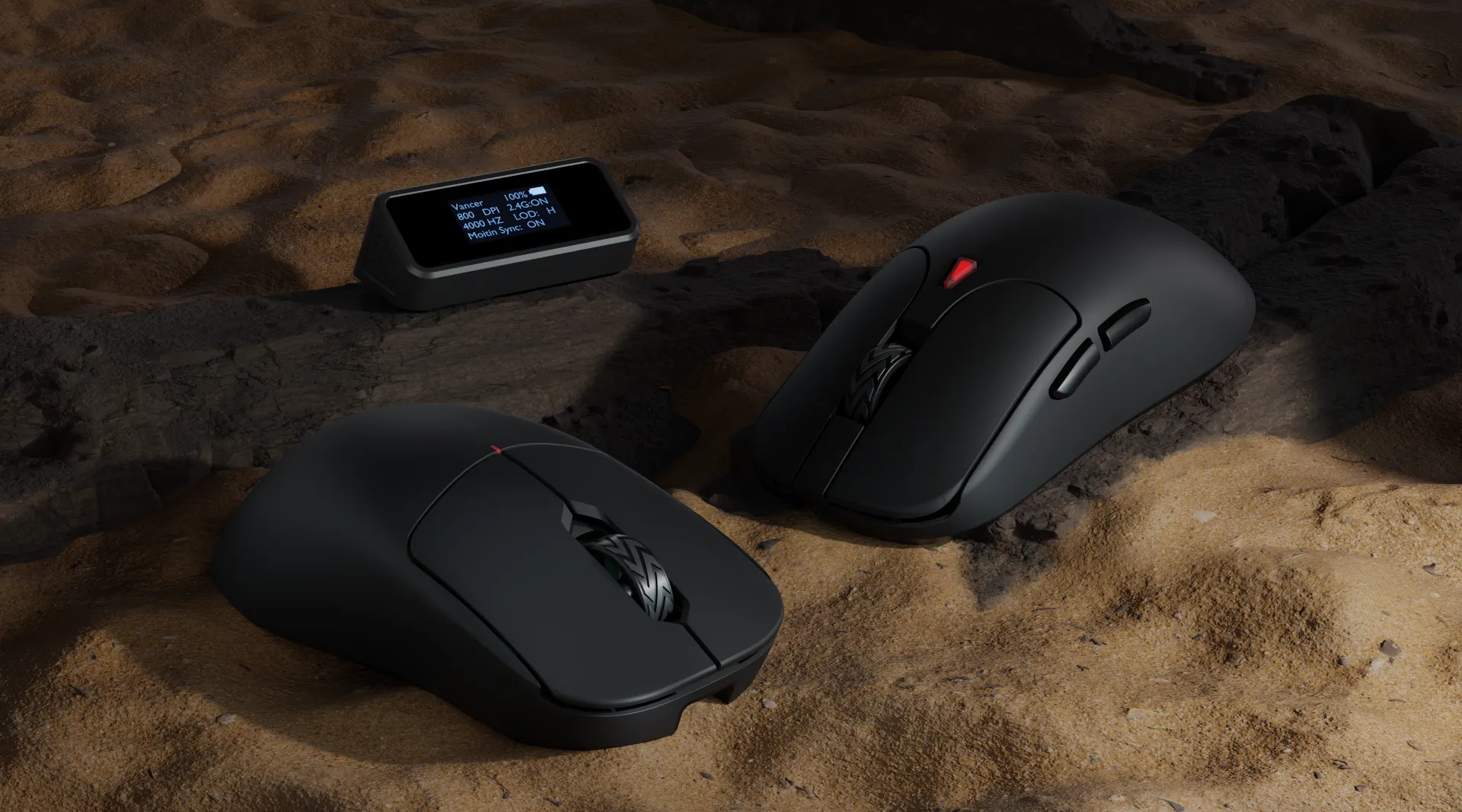 Vancer Thrash Wireless Gaming Mouse - Black