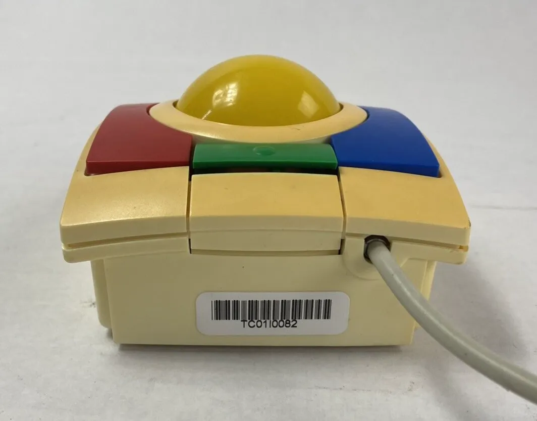 Vintage MicroSpeed Kid Trac PD-280S Trackball Mouse Tested