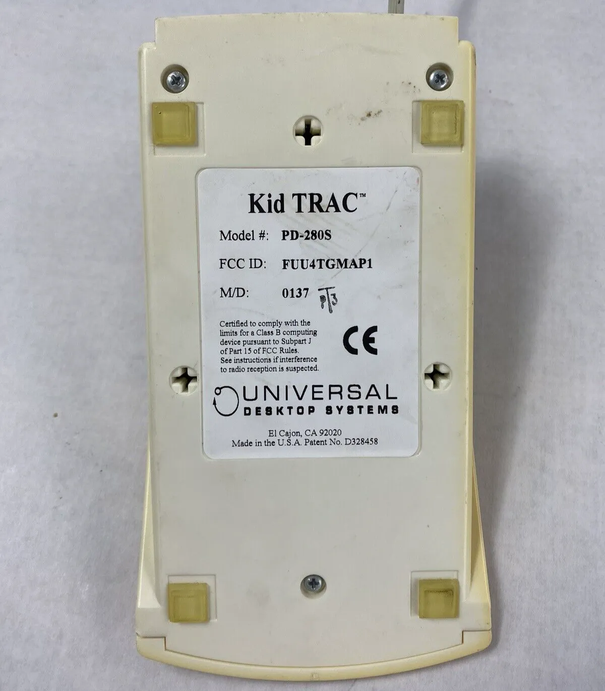 Vintage MicroSpeed Kid Trac PD-280S Trackball Mouse Tested