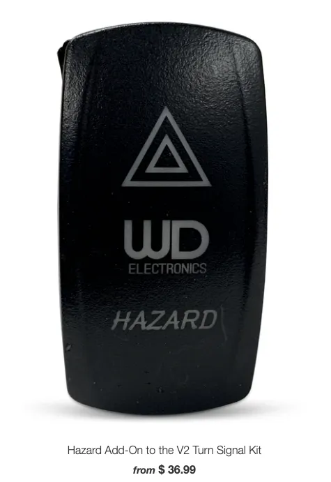 WD Electronics Street Legal Turn Signal Kit for 2019  RZR XP 1000 XP Turbo