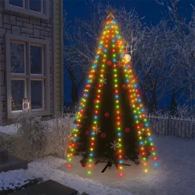 Weihnachtsbaum-Lichternetz mit 300 LEDs Bunt 300 cm