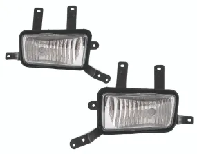 Winjet Fog Lights Chevy Suburban / Tahoe (2014-2016) Clear w/ Wiring Kit