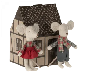 Winter Mice Twins, Little Brother and Sister