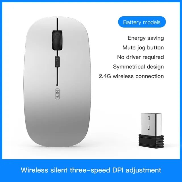 Wireless Mouse Gamer Computer Mouse Wireless Gaming Mouse Ergonomic Mause 4 Buttons USB Optical Game Mice For Computer PC Laptop