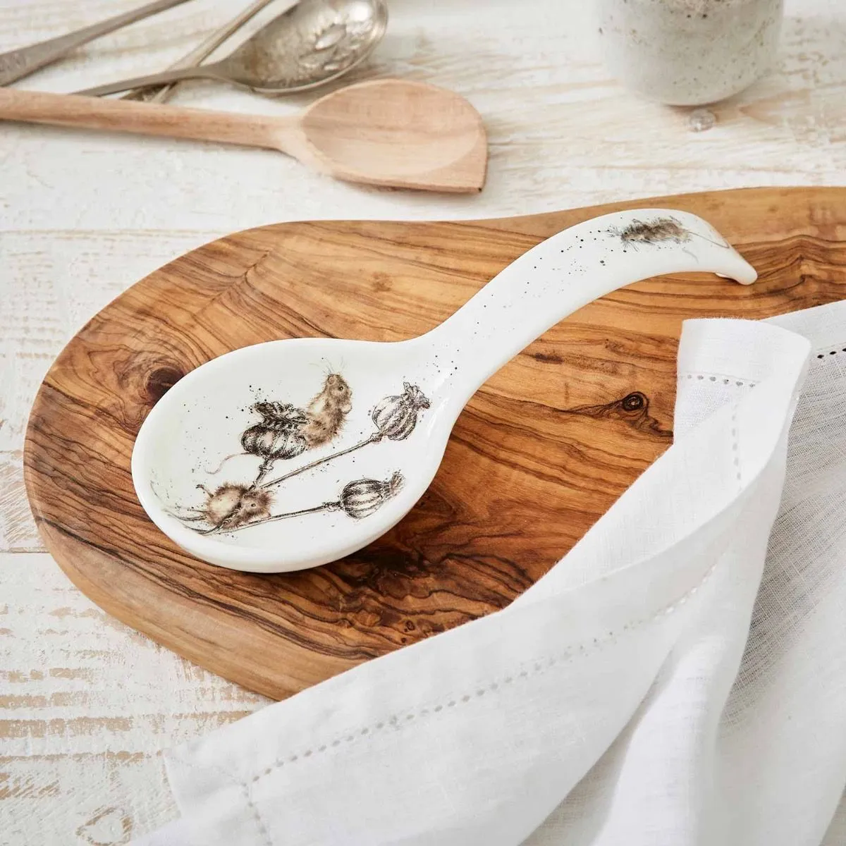 Wrendale Country Mice Mouse Spoon Rest