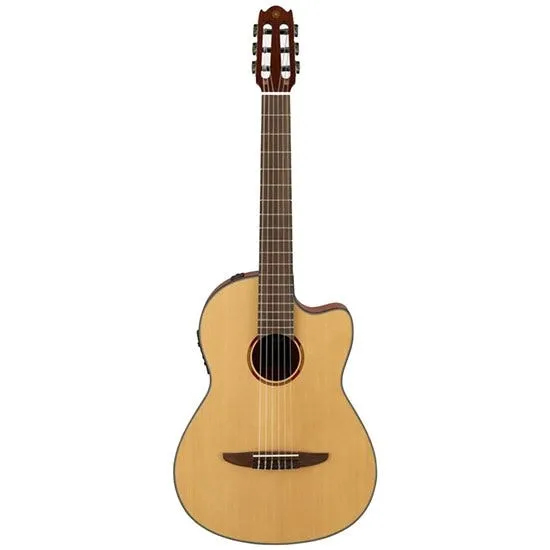Yamaha NCX1 Classical Guitar w/ Cutaway Pick Up & Traditional Neck In Natural