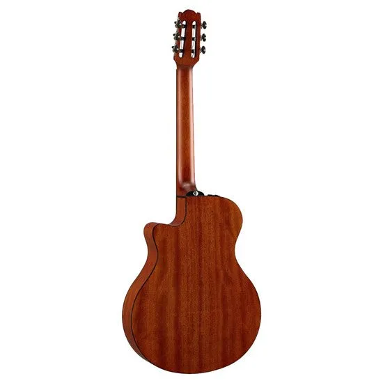 Yamaha NTX1 Classical Guitar w/ Cutaway Pick Up & Thinline Neck (Natural)