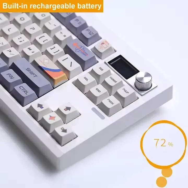 Zuoya GMK87 Keyboard Kit White